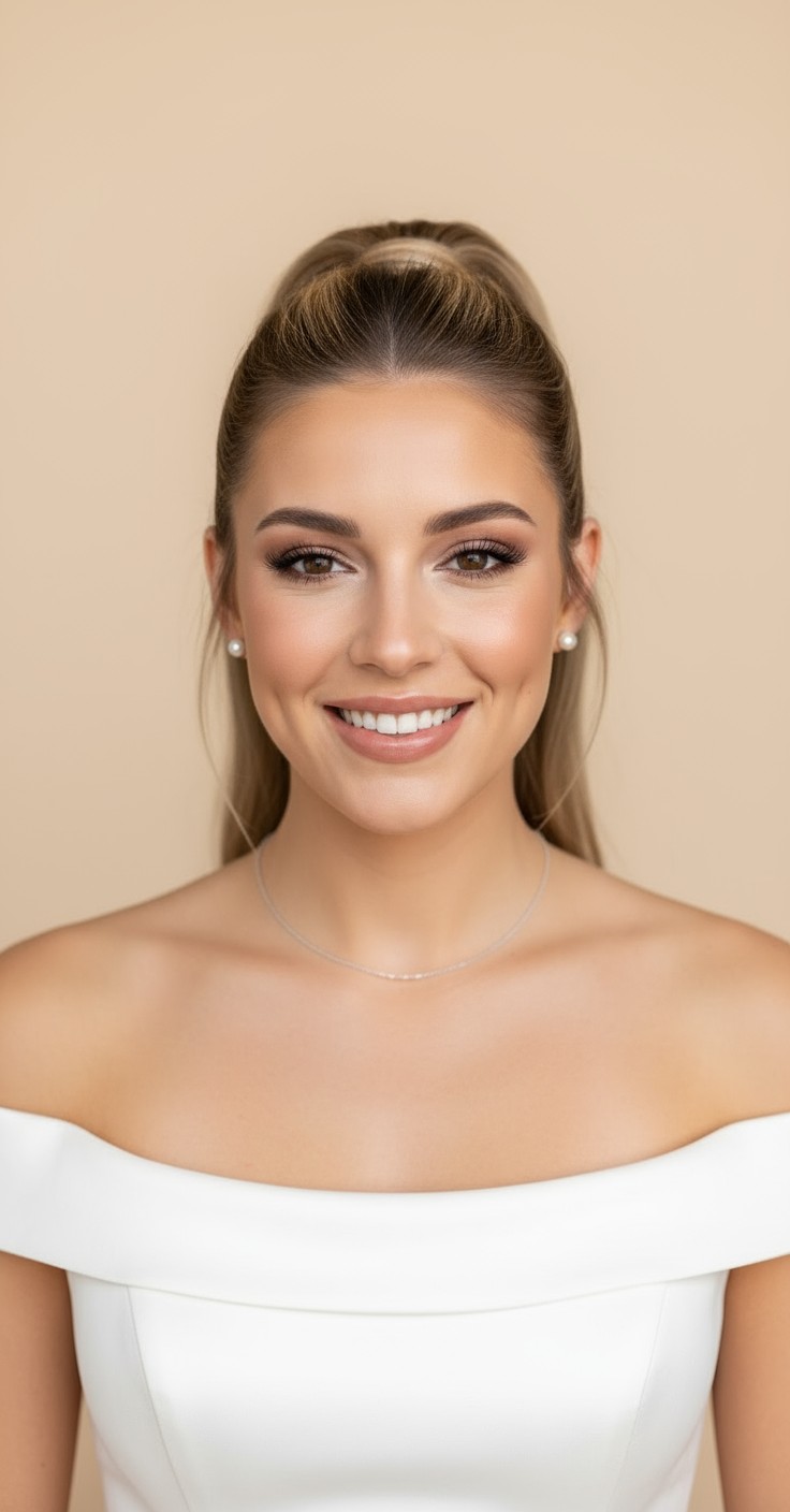 After Ponytail Updo For Wedding